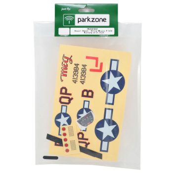 PARKZONE P-51D MUSTANG BL DECAL SHEET PKZ1802